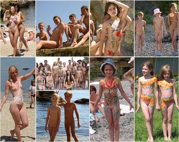 Odessa beach collection - Beauty naked young nudists photo gallery [New Nudism]