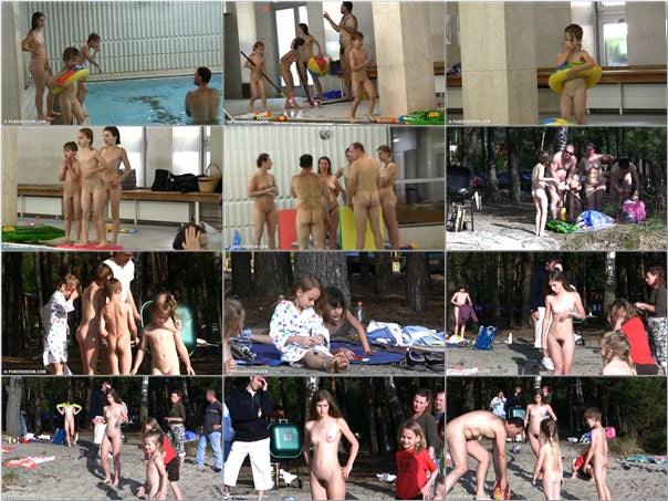 Naturist sport medley - Family naturism video [Full HD] |  [vol 1] [New Nudism]