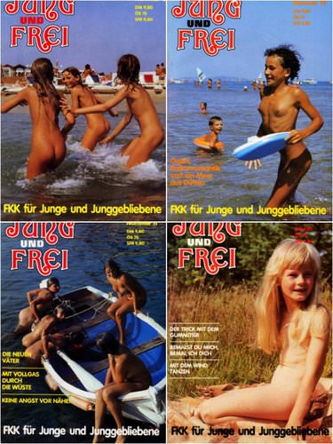 Jung und Frei - magazine nudism Germany [set 9-12] [New Nudism]